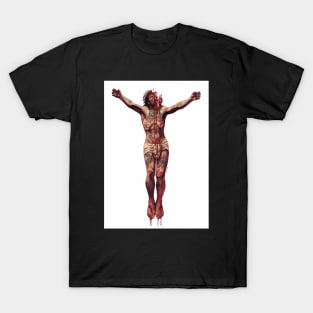 Horror Jesus Christ Crucifixion - Ansekenamun T-Shirt